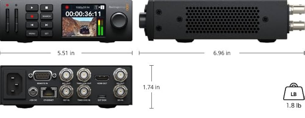 Amazon.com: Blackmagic Design HyperDeck Studio HD Mini